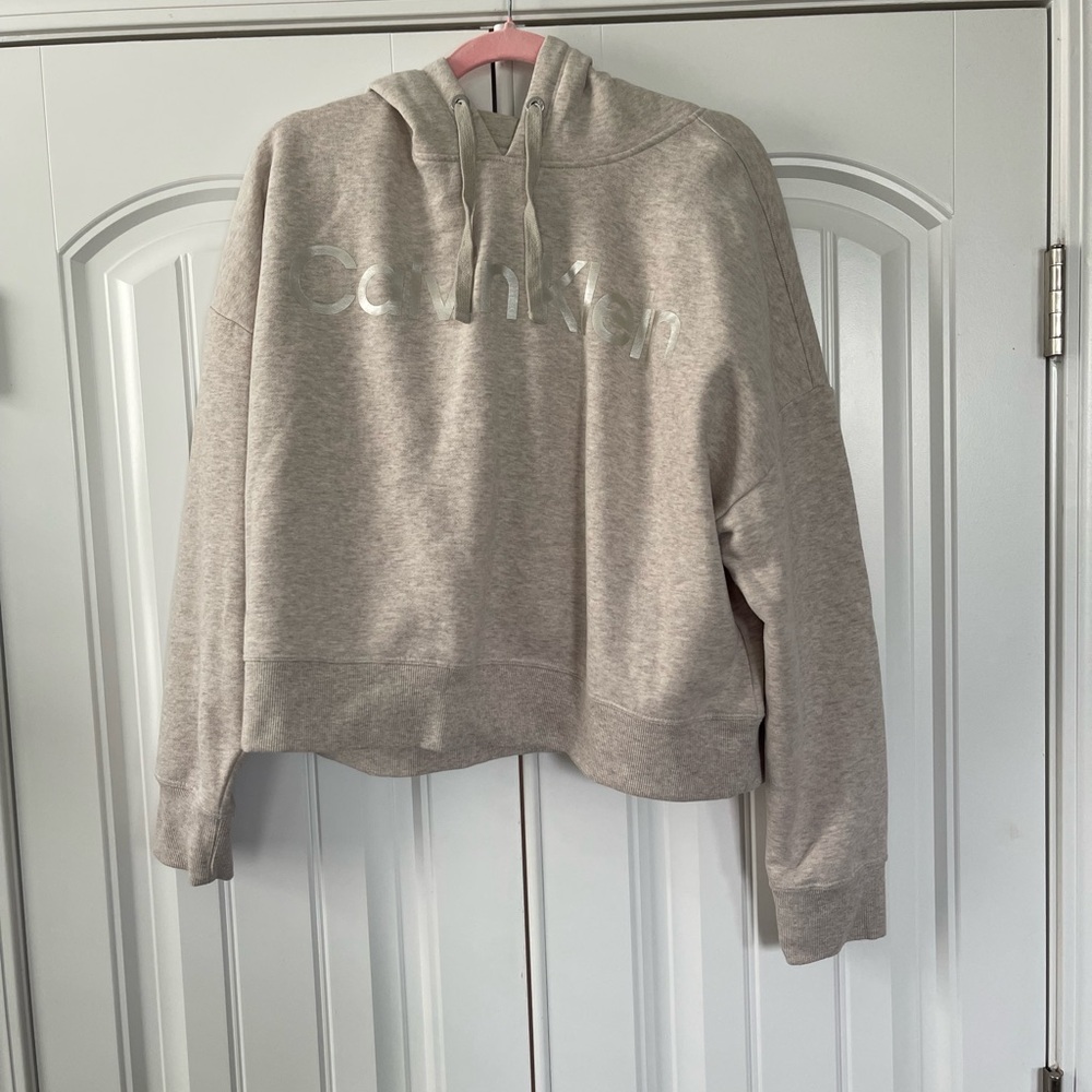 Calvin Klein Women's Beige Hoodie